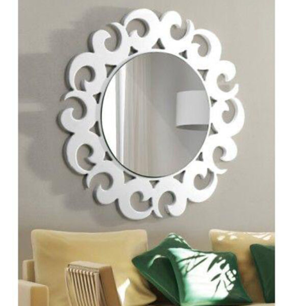 آینه گرد آنتیک مدل 1005