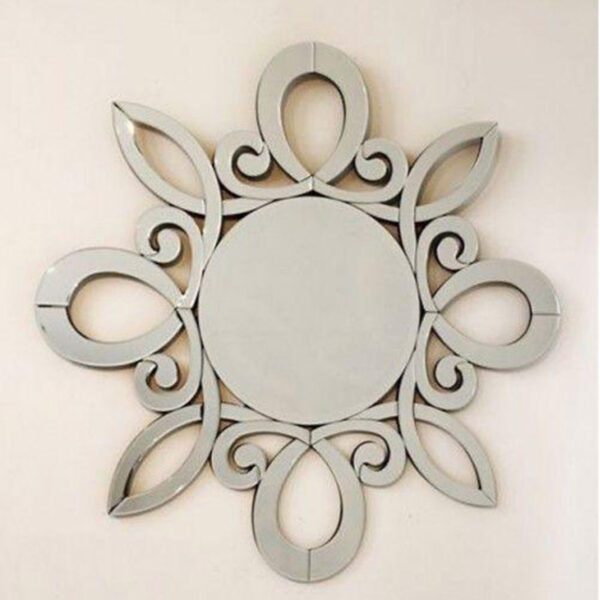 آینه گرد آنتیک مدل 1015