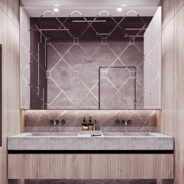 آینه پازلی مدل دبورا