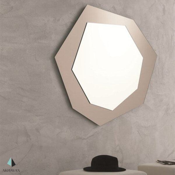 آینه جند ضلعی دکوری مدل D119