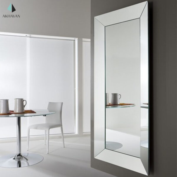 آینه قدی با قاب شیشهای دکوری مدل D127