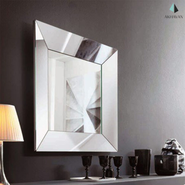 آینه کنسول قاب شیشه‌ای دکوری مدل D128