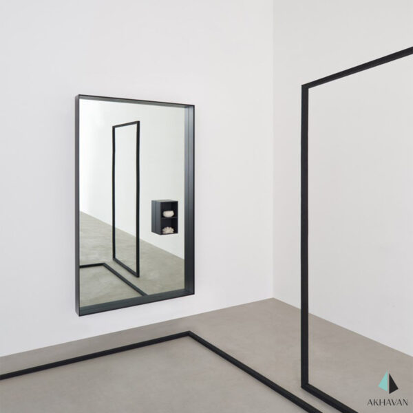 آینه قدی با قاب فلزی دکوری کد D135