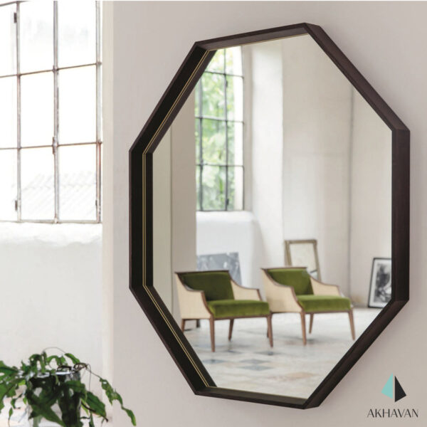 آینه هشت ضلعی دکوری مدل HOTTO