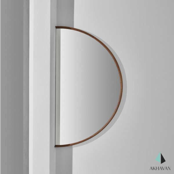 آینه نیم دایره دکوری مدل Wall mounted mirror