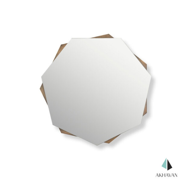 آینه پشت فلزی دکوری مدل D28