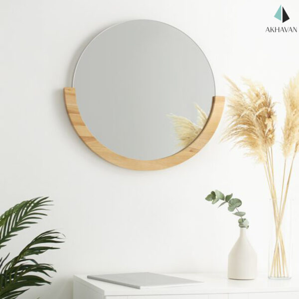 آینه گرد دکوری مدل D4