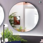 آینه دایره دکوری مدل D61