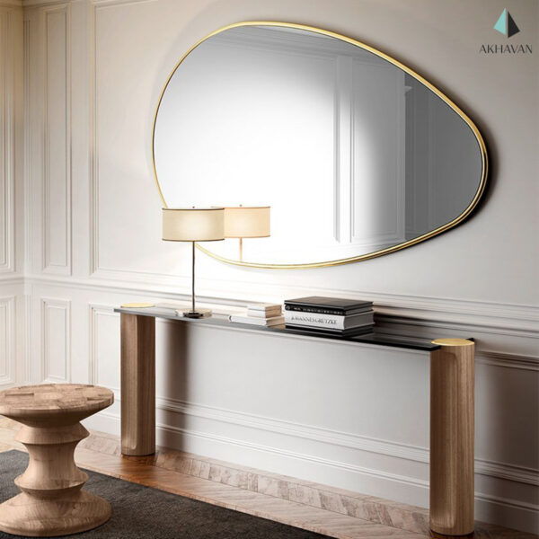 آینه طرح قطره دکوری مدل D68