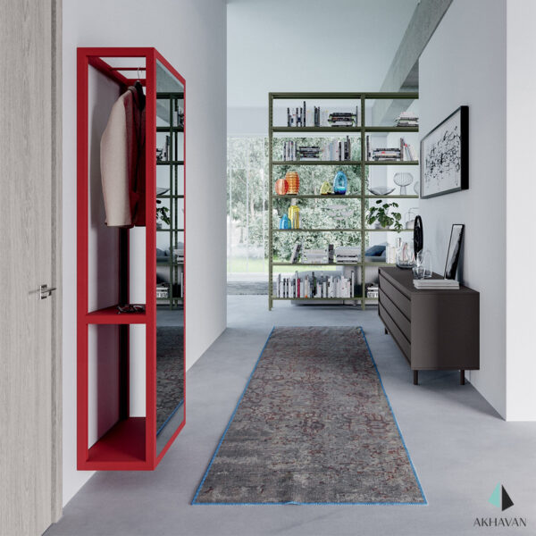 آینه کمد دیواری دکوری مدل R15