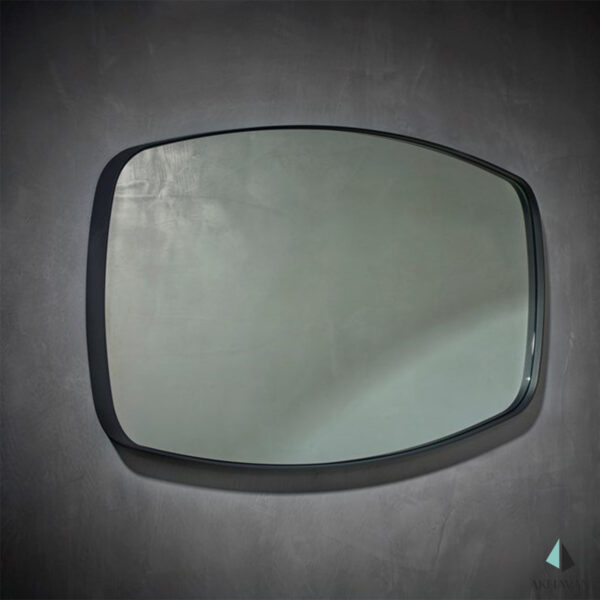 آینه منحنی با قاب فلزی دکوری مدل R27