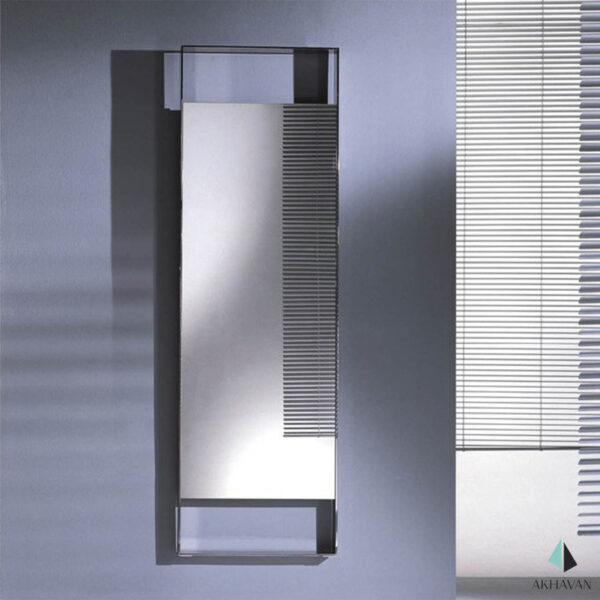 آینه قدی ایستاده با پایه فلزی دکوری مدل R33