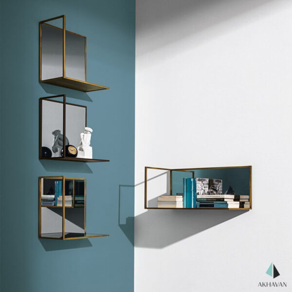 آینه کنسول فلزی دکوری مدل R5