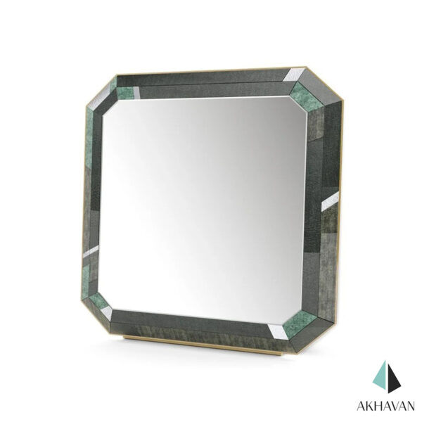 آینه با قاب شیشه ای EMERALD