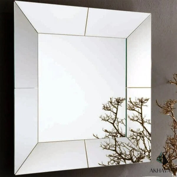 آینه دکوراتیو دیواری مدل CUBE