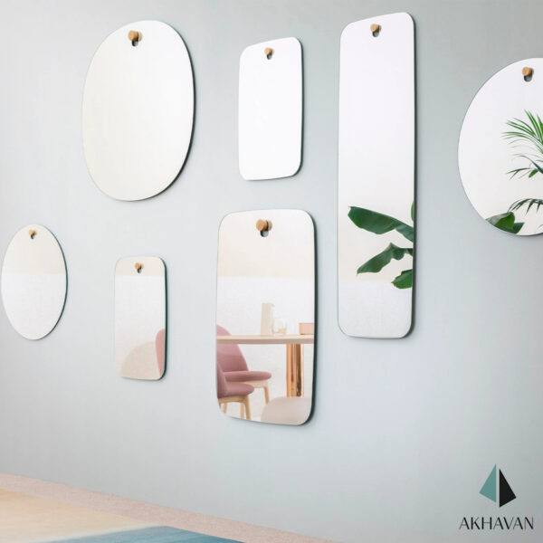 آینه دکوراتیو دیواری مدل BROTHERS