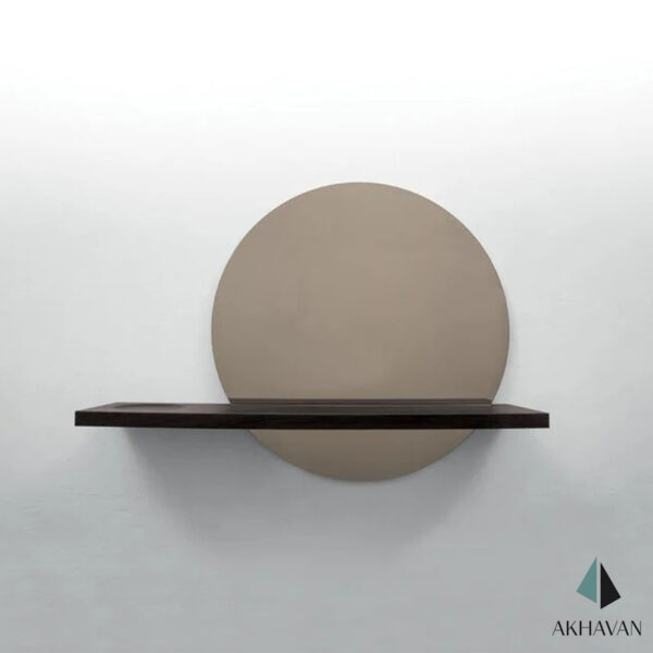 آینه دکوراتیو دیواری مدل SUNSET | SHELF