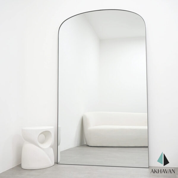 آینه مینیمال منحنی ایستاده مدل ARIA