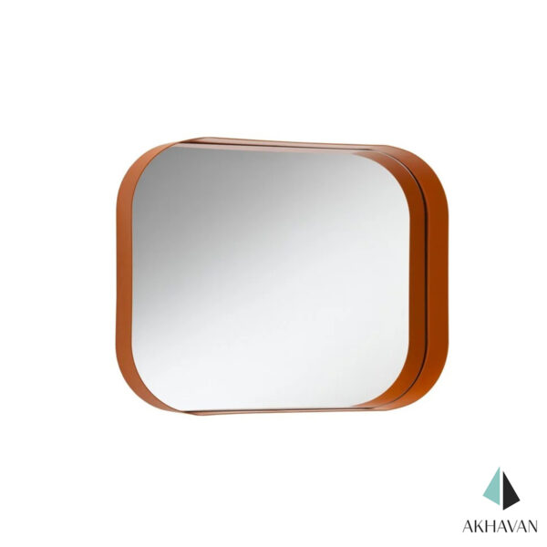 آینه دیواری با قاب گوشه گرد مدل DILETTA