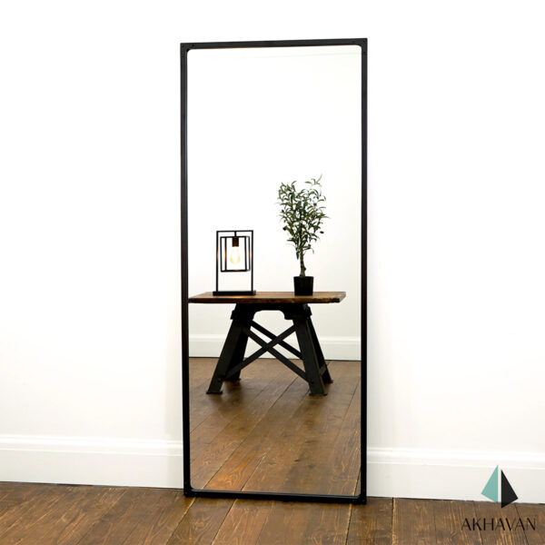 آینه قدی با قاب فلزی ساده مدل DETROIT