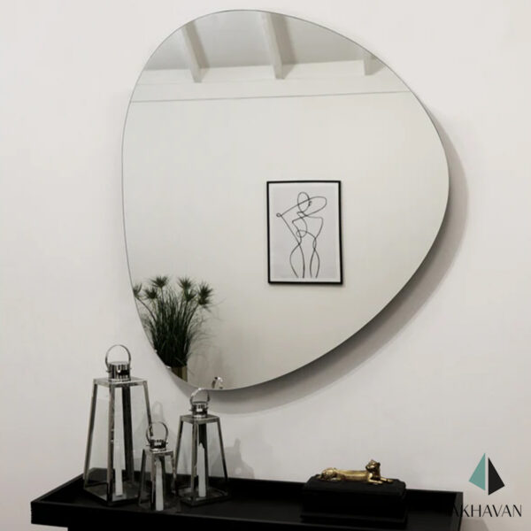 آینه کنسول منحنی دفرمه مدل EDGE PEBBLE