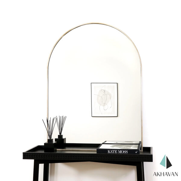 آینه کنسول یک سرگرد با قاب فلزی مدل LIBERTY