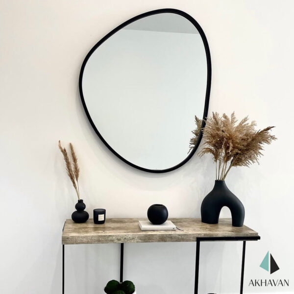 آینه منحنی دیواری مدل PEBBLE