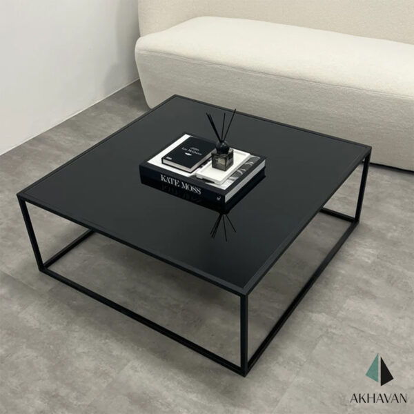 میز آینهای با پایه فلزی مدل THEO