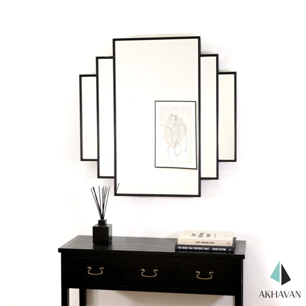 آینه دیواری قاب فلزی مدل MANHATTAN