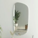 آینه دیواری دفرمه مدل FLOW