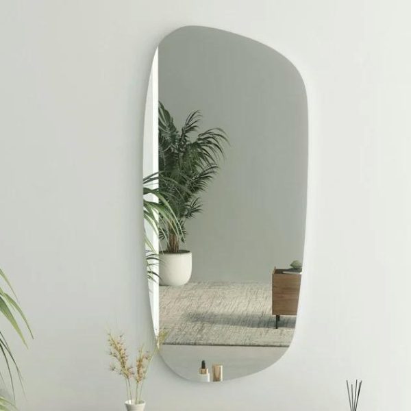 آینه دیواری دفرمه مدل FLOW