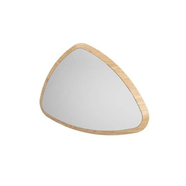 آینه دیواری دفرمه با قاب چوبی NEWPORT