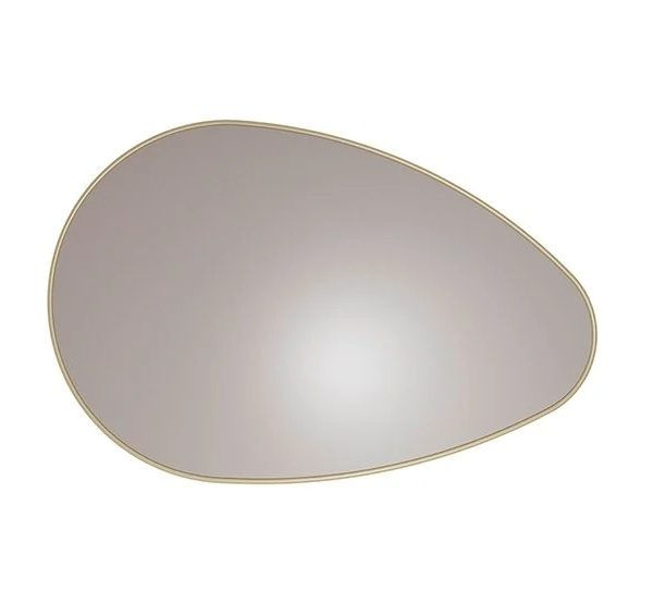 آینه دیواری دفرمه با قاب فلزی مدل SHAPE