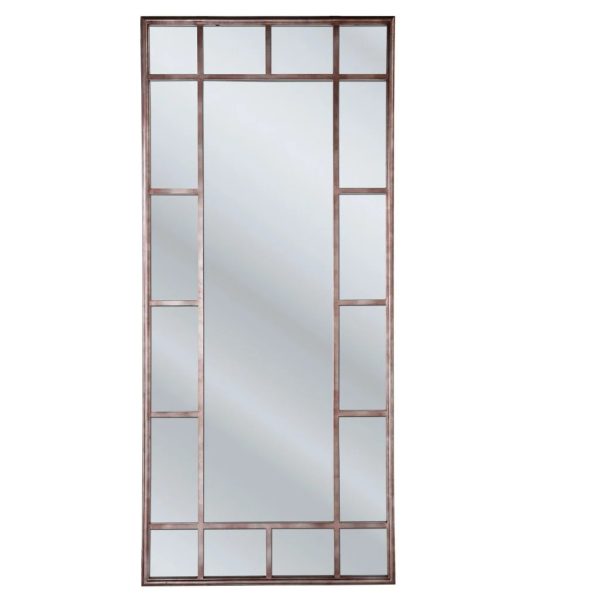 آینه پنجرهای با قاب فلزی مدل WINDOW IRON
