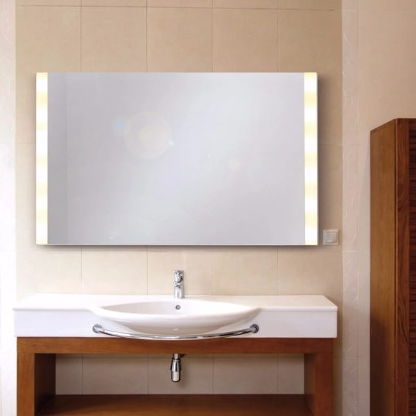 آینه دیواری همراه با نورپردازی مدل BRIGHTLIGHT