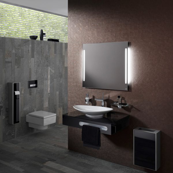 آینه دیواری سرویس بهداشتی و حمام همراه با نورپردازی مدل PREMIUM