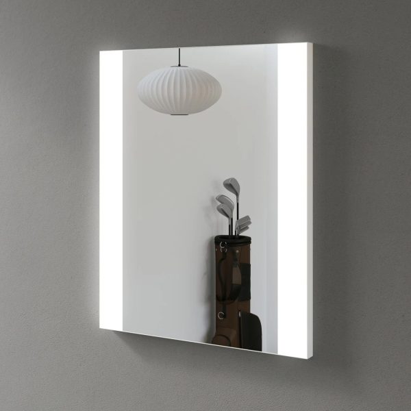 آینه دیواری مستطیلی همراه با نورپردازی مدل BIG